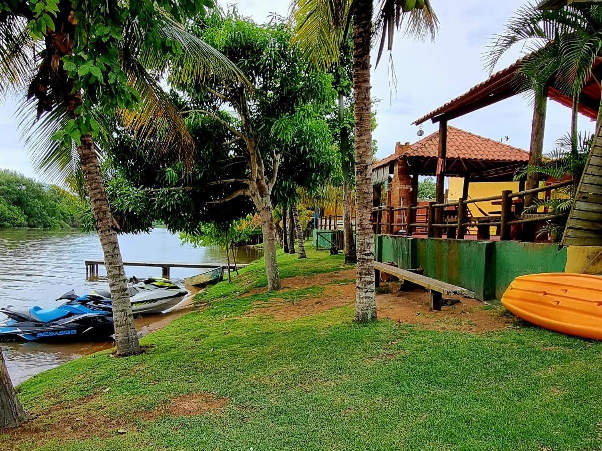 הוילה סאו מטאוס Casa Amarela Beira Rio Guriri מראה חיצוני תמונה